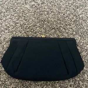 Vintage Black Evening Bag